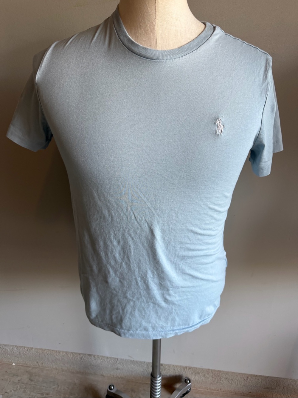 Polo by Ralph Lauren Light Blue Crew Neck T-Shirt